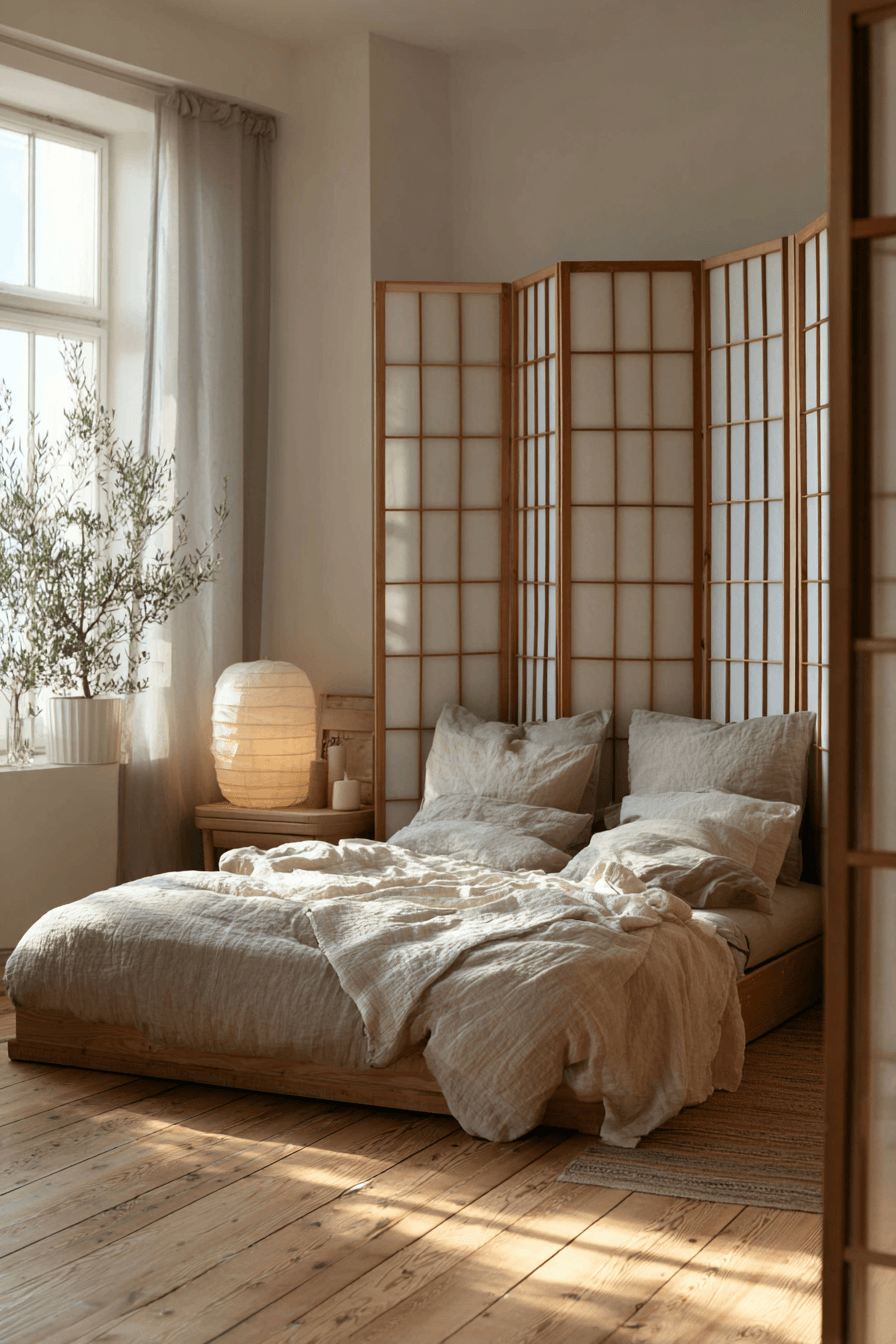 27 Japanese Boho Bedroom Ideas for a Calm and Earthy Retreat