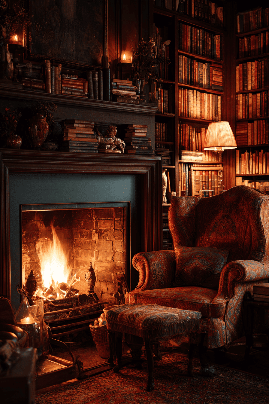 27 Dreamy Cozy Home Library Ideas for Book Lovers