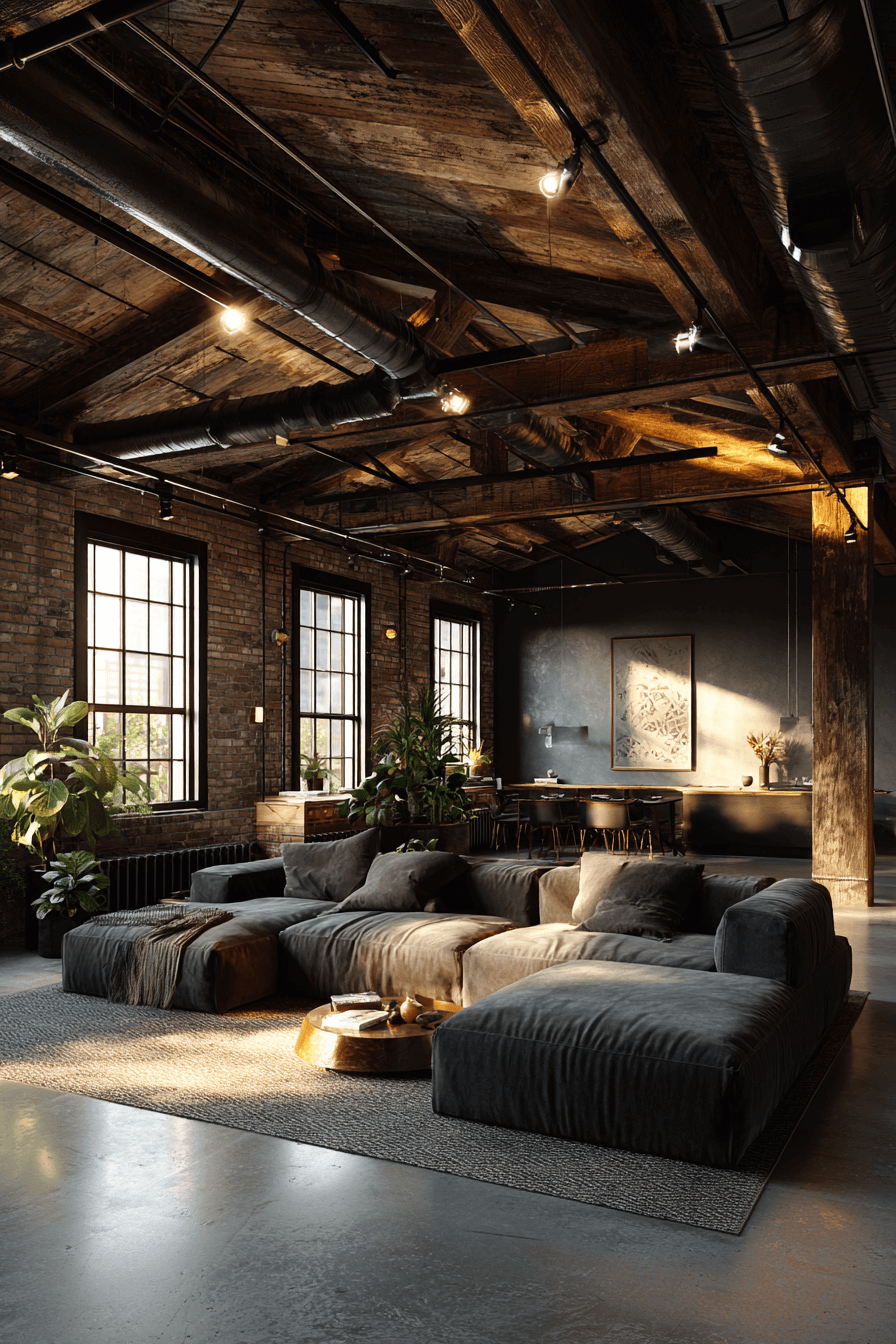 27 Industrial Loft Design Ideas for High Ceilings and Open Floor Plans
