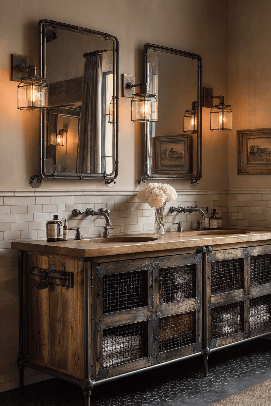 27 Rustic Bathroom Ideas That Feel Cozy Natural and Timeless
