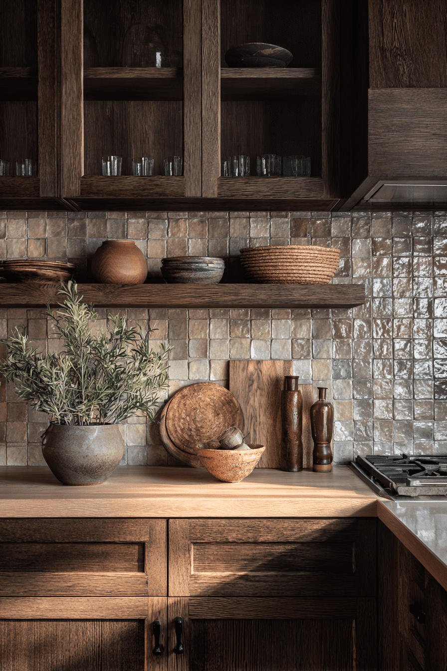 27 Dark Wood Kitchen Cabinet Ideas That Feel Timeless and Luxurious