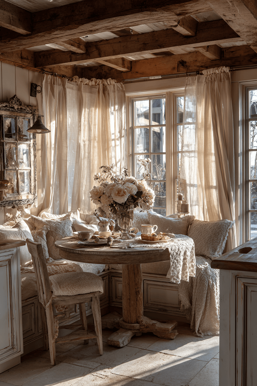 27 Budget Friendly Shabby Chic Kitchen Ideas That Look Expensive