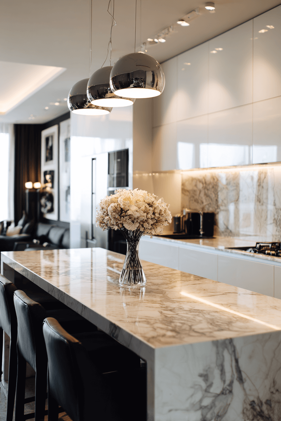 27 Luxury Kitchen Design Ideas Inspired by Modern Mansions