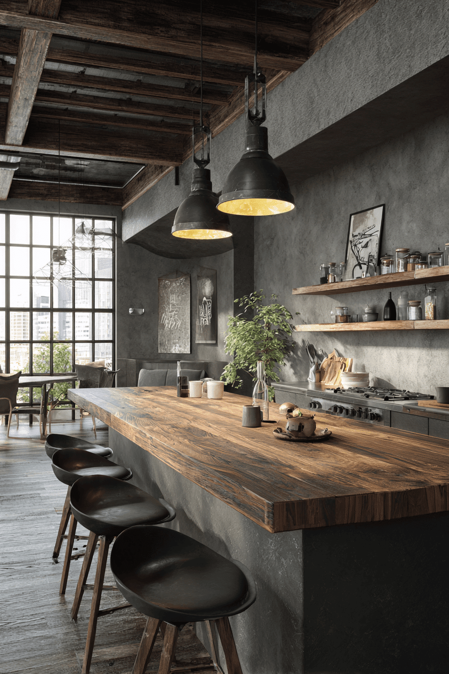 27 Industrial Loft Design Ideas for High Ceilings and Open Floor Plans