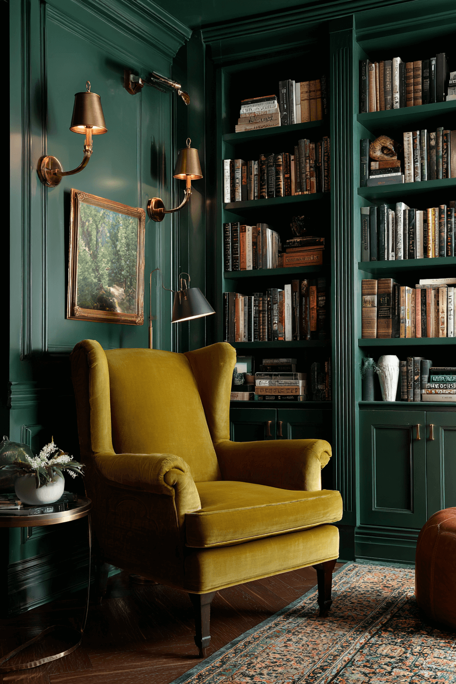 27 Dreamy Cozy Home Library Ideas for Book Lovers