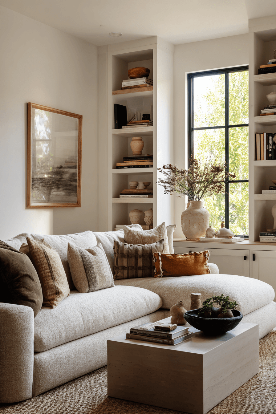 27 Cozy Beige Couch Living Room Ideas for a Relaxed Home