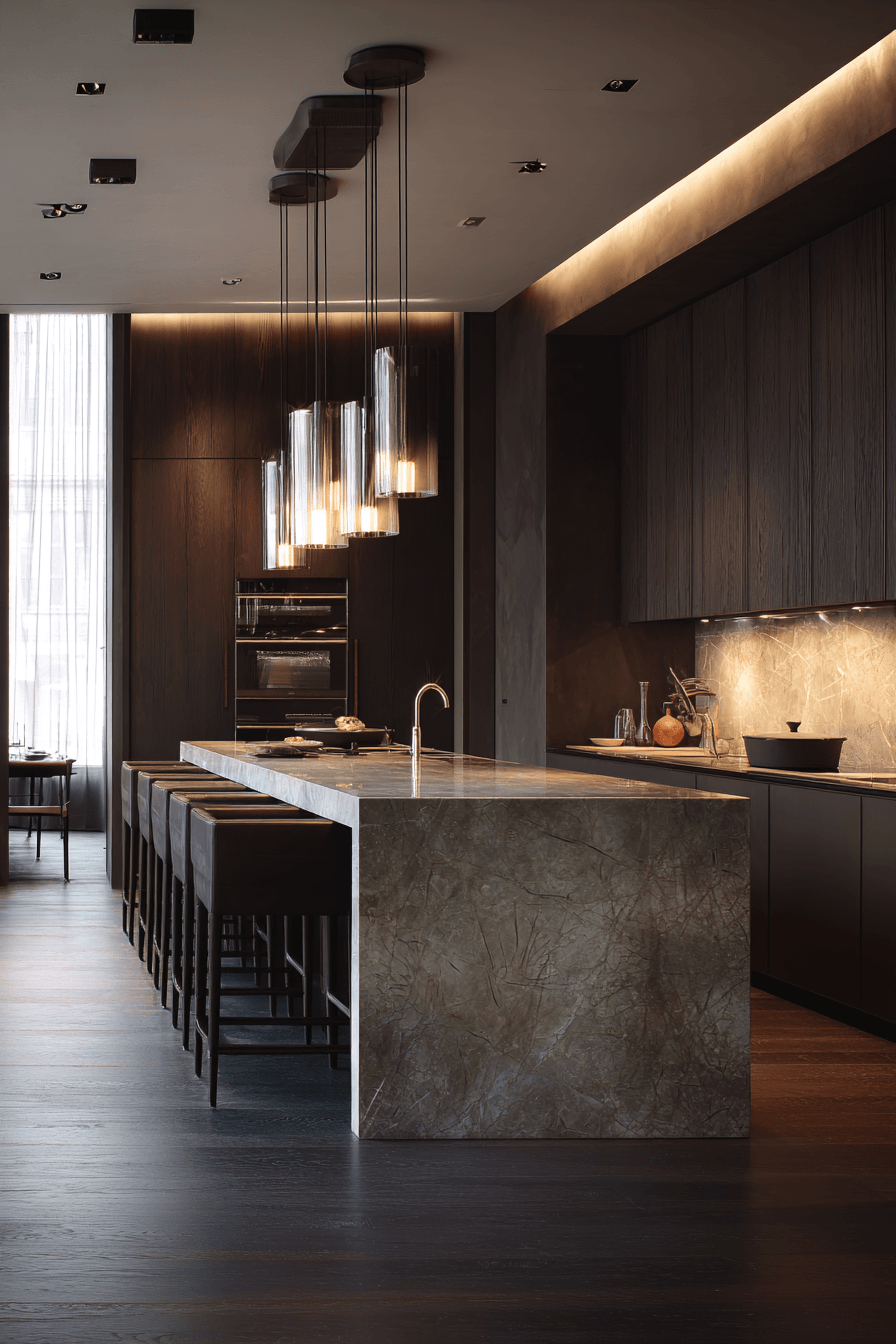 27 Dark Wood Kitchen Cabinet Ideas That Feel Timeless and Luxurious