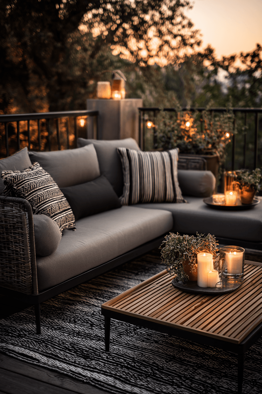 27 Cozy Backyard Ideas with Fire Pits Lights and Comfortable Seating