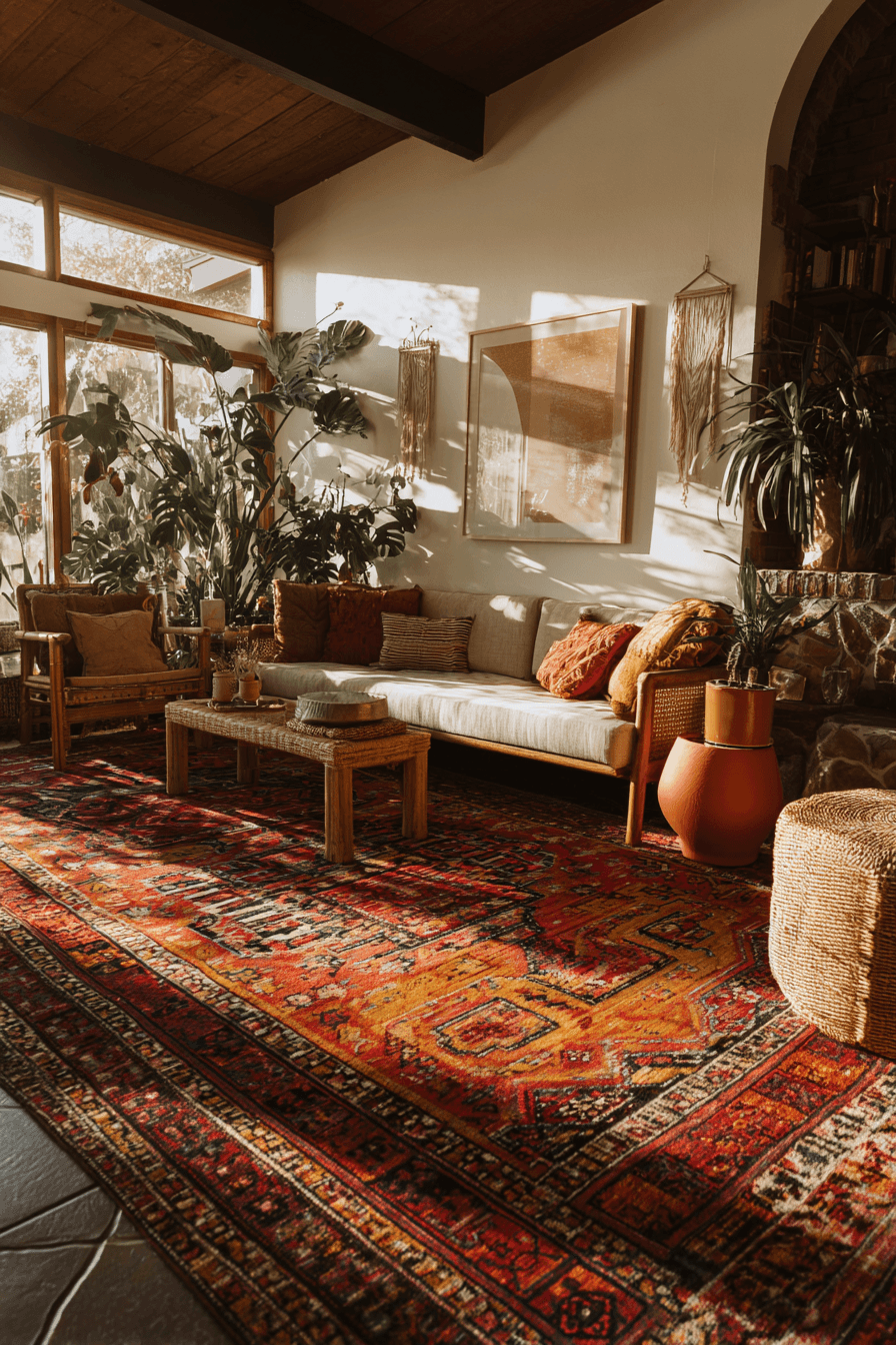 27 Boho Chic Living Room Ideas for the Ultimate Cozy Bohemian Space