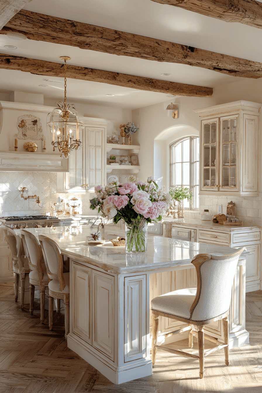 27 Budget Friendly Shabby Chic Kitchen Ideas That Look Expensive