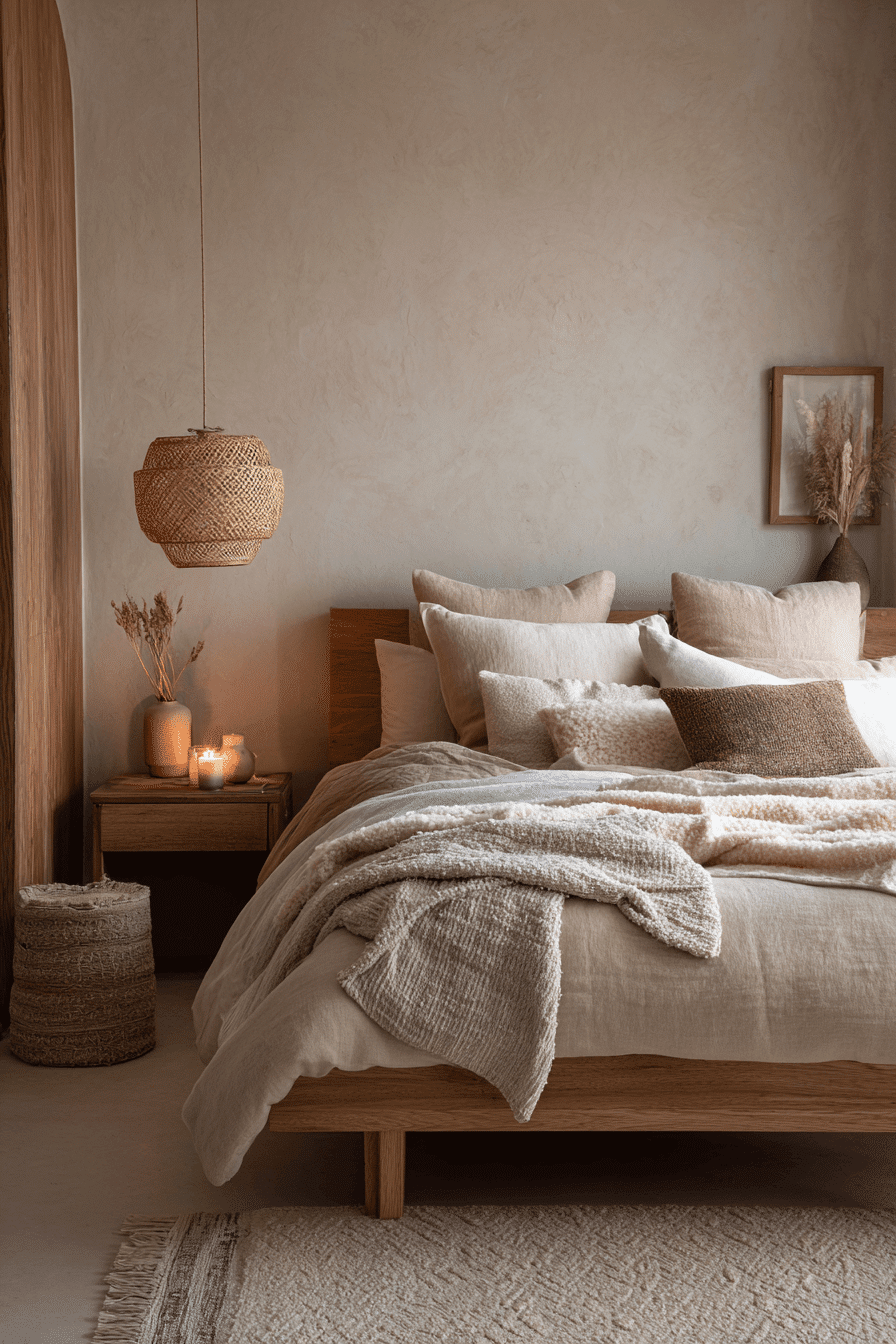 27 Japanese Boho Bedroom Ideas for a Calm and Earthy Retreat