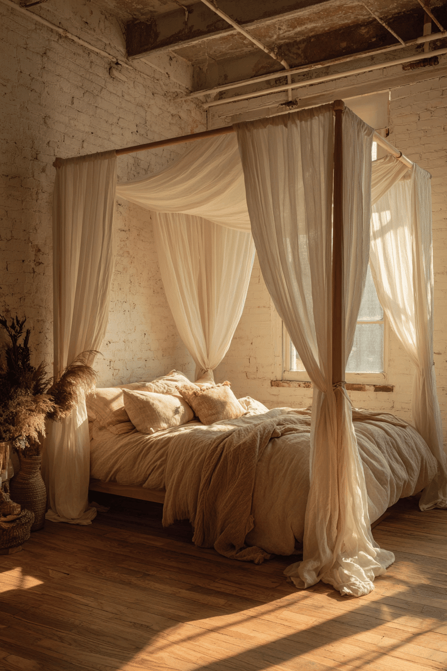 27 Wabi Sabi Bedroom Ideas with Natural Textures and Warm Tones