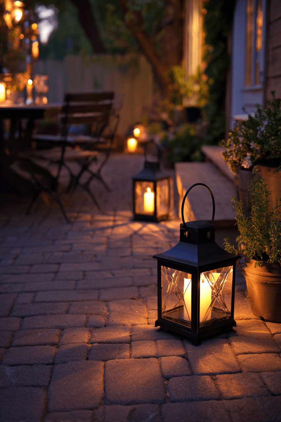 27 Cozy Backyard Ideas with Fire Pits Lights and Comfortable Seating