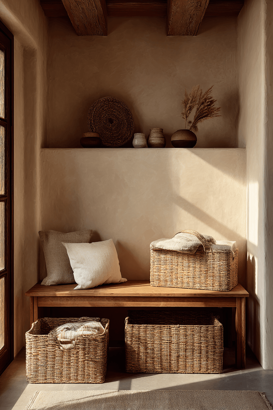 27 Wabi Sabi Entryway Ideas Inspired by Japanese Simplicity