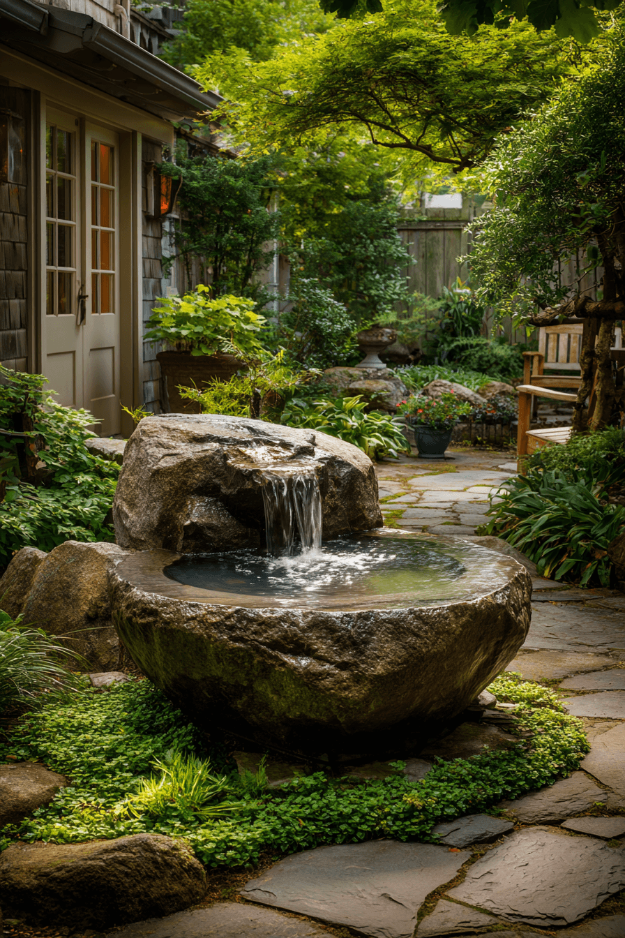 27 Cozy Backyard Ideas with Fire Pits Lights and Comfortable Seating