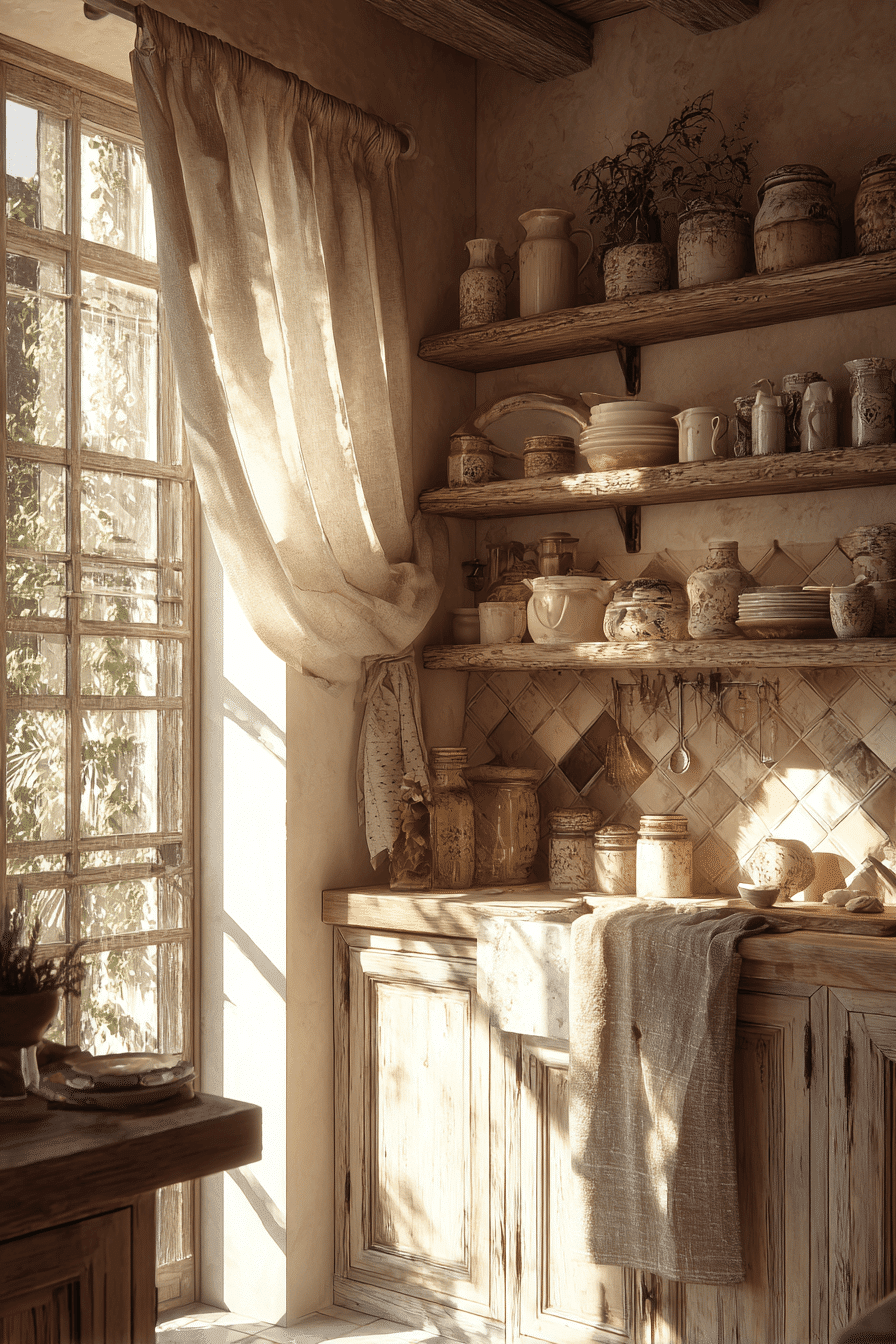 27 Budget Friendly Shabby Chic Kitchen Ideas That Look Expensive