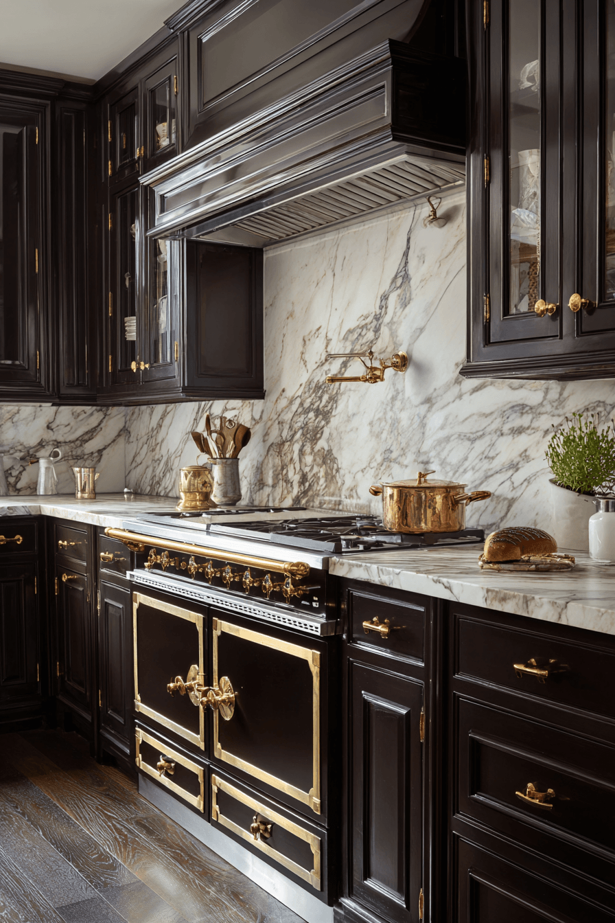 27 Dark Wood Kitchen Cabinet Ideas That Feel Timeless and Luxurious