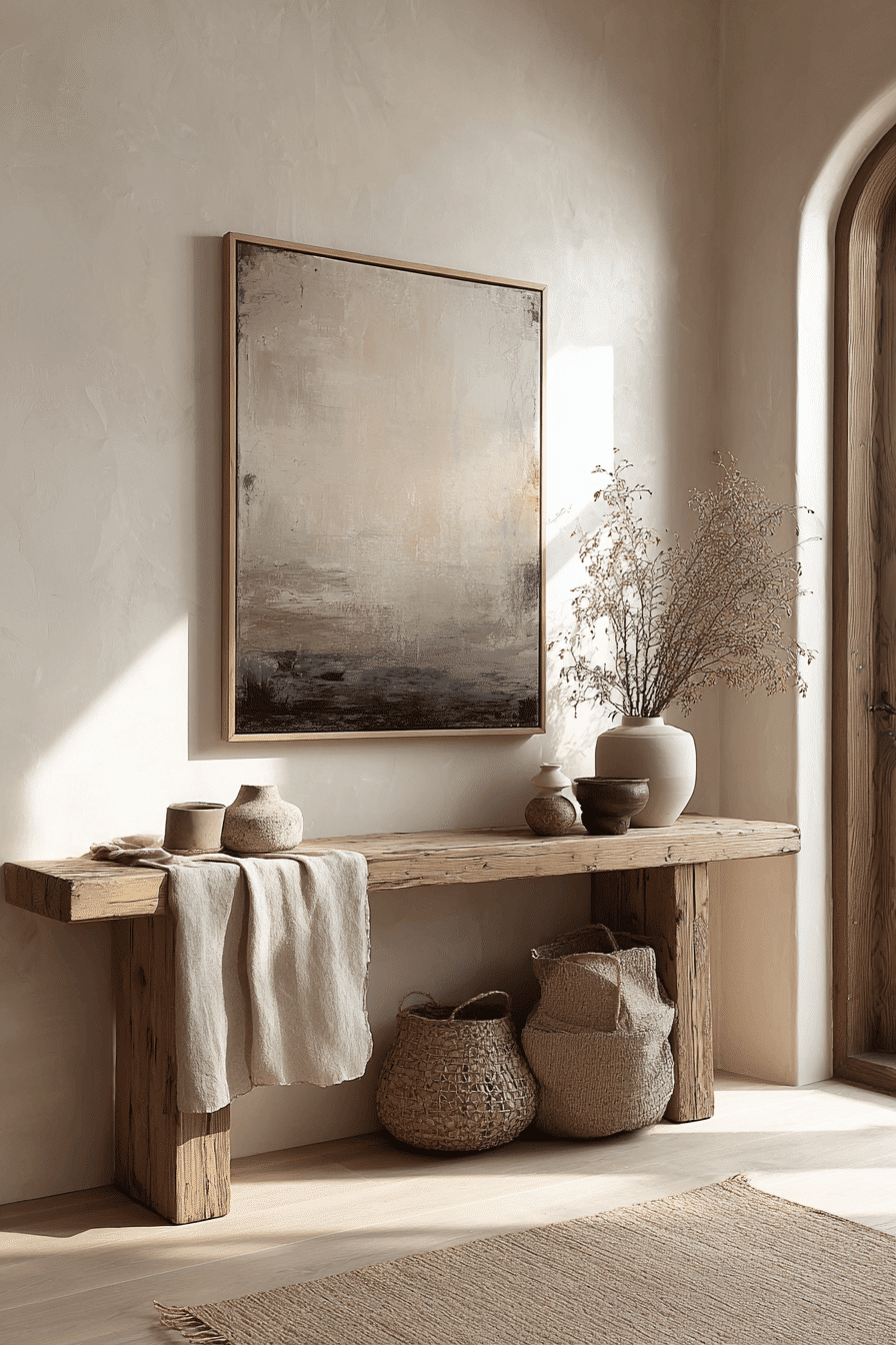 27 Wabi Sabi Entryway Ideas Inspired by Japanese Simplicity