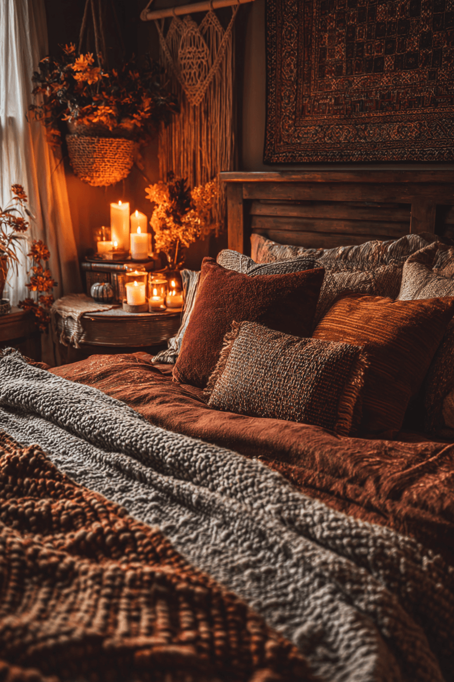 27 Boho Chic Bedroom Ideas with Natural Textures and Layers