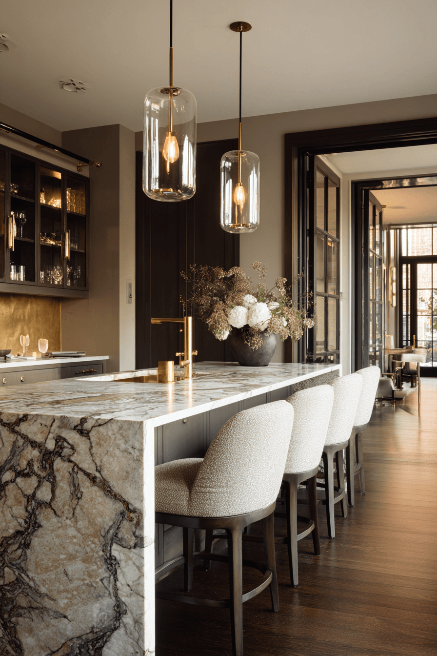 27 Luxury Kitchen Design Ideas Inspired by Modern Mansions