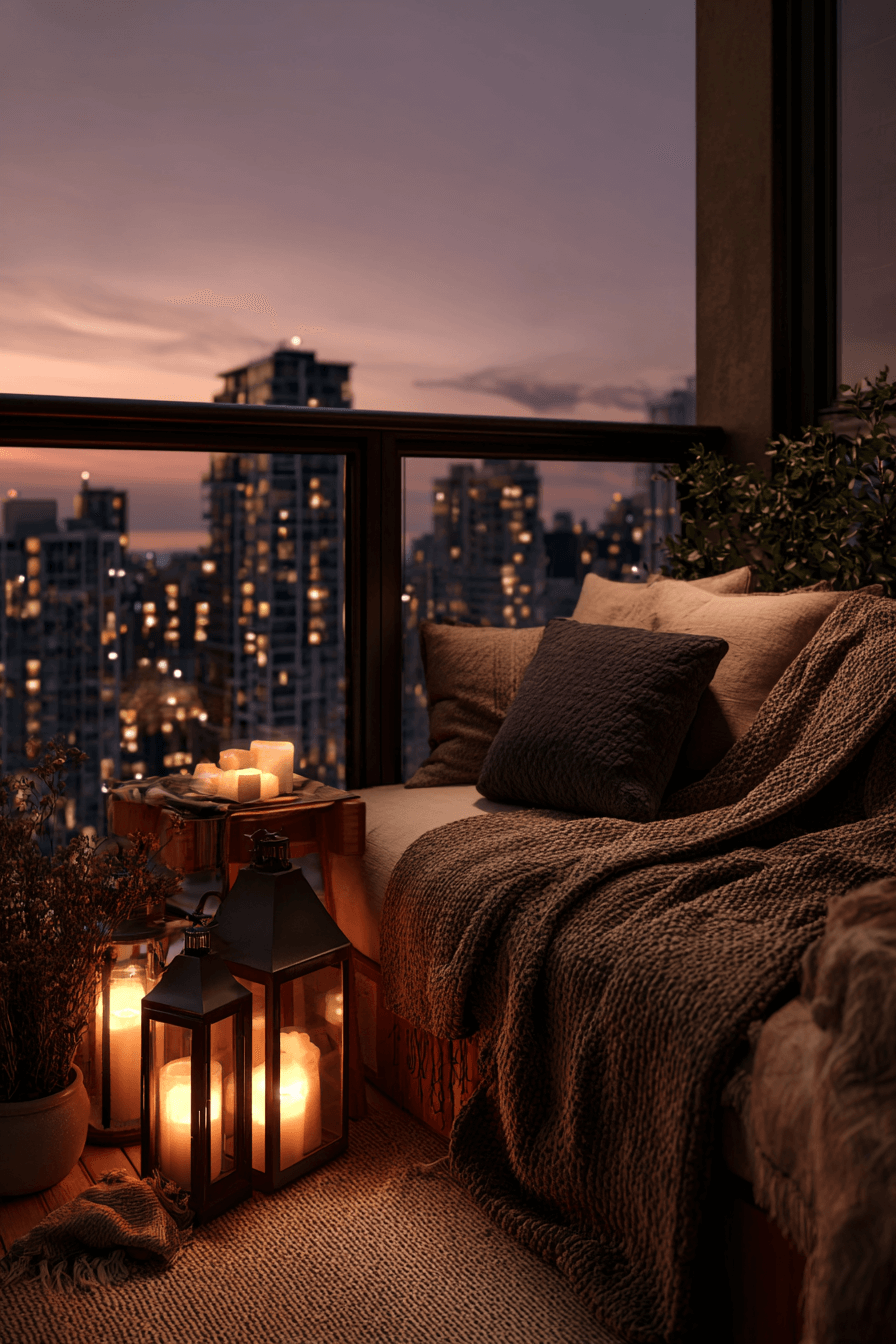 27 Cozy Tiny Balcony Ideas for Relaxing Outdoors