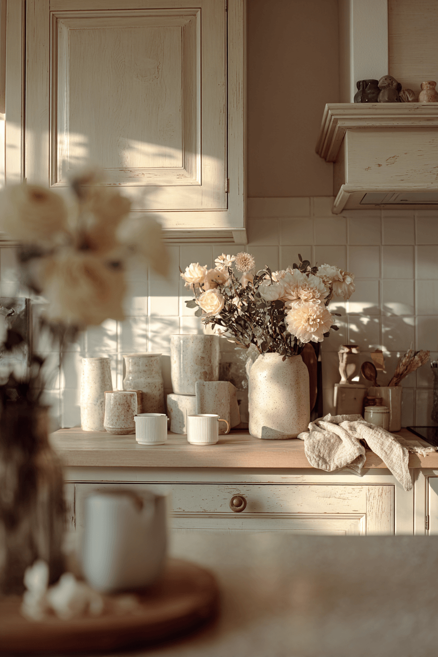 27 Budget Friendly Shabby Chic Kitchen Ideas That Look Expensive