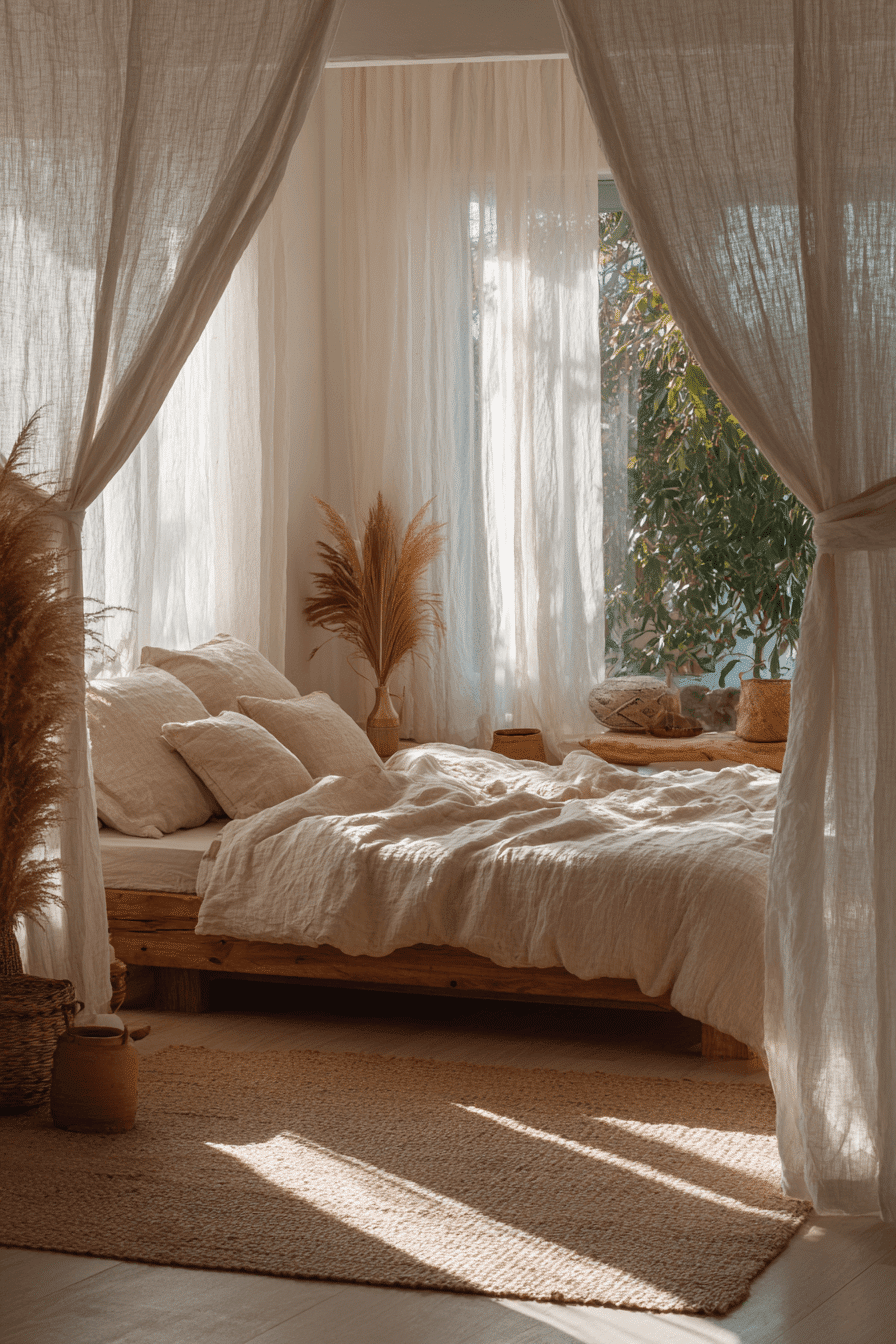 27 Japanese Boho Bedroom Ideas for a Calm and Earthy Retreat