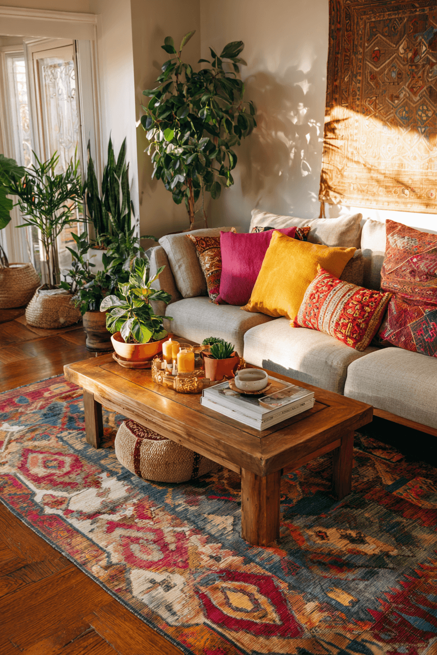 27 Boho Chic Living Room Ideas for the Ultimate Cozy Bohemian Space