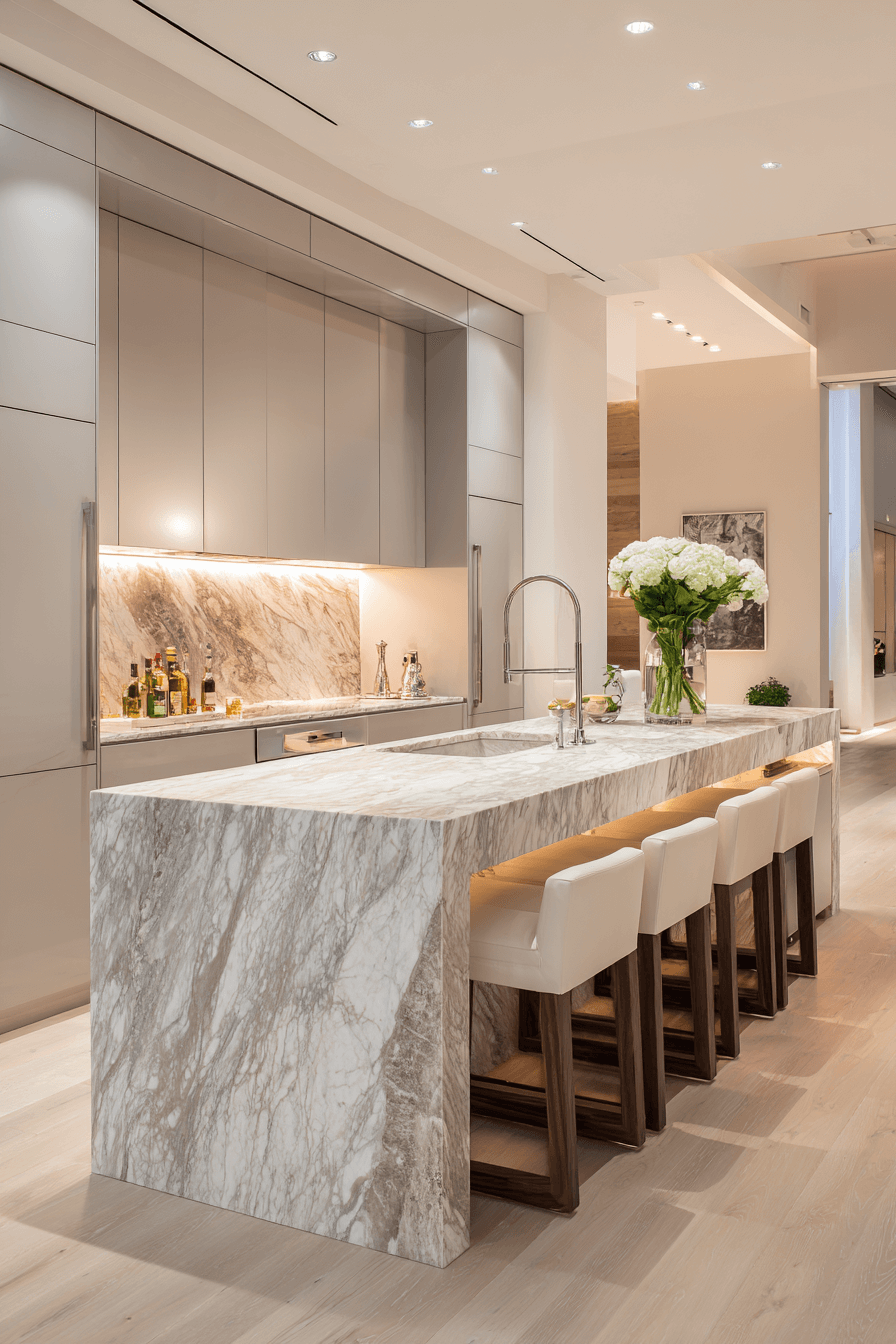 27 Luxury Kitchen Design Ideas Inspired by Modern Mansions