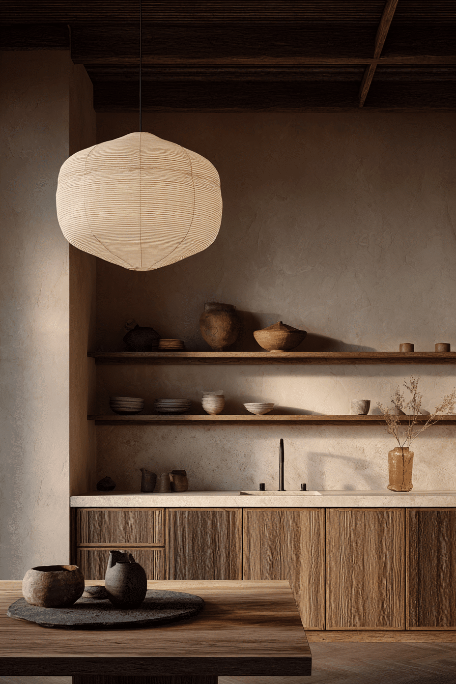 27 Wabi Sabi Kitchen Ideas for a Calm Imperfectly Beautiful Space