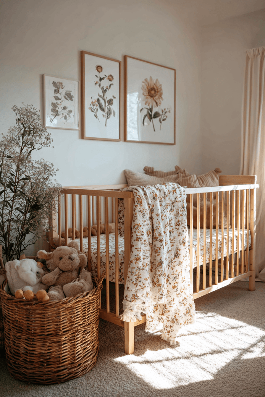 27 Cottagecore Nursery Ideas That Feel Cozy Natural and Timeless