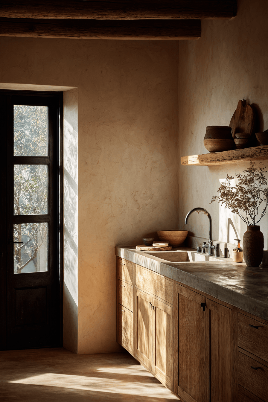 27 Wabi Sabi Kitchen Ideas for a Calm Imperfectly Beautiful Space