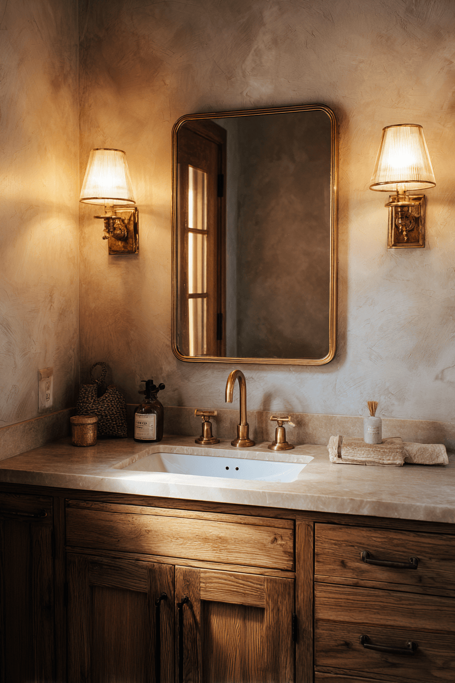 27 Rustic Bathroom Ideas That Feel Cozy Natural and Timeless