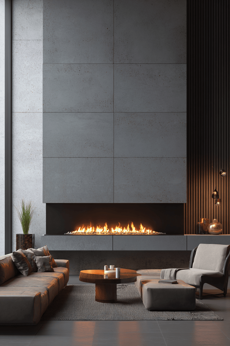 27 Modern Fireplace Ideas That Feel Both Cozy and Minimalist