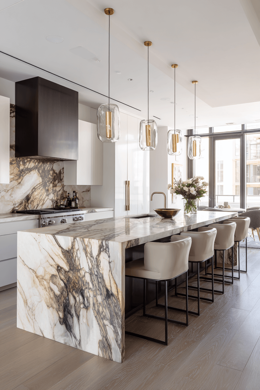 27 Luxury Kitchen Design Ideas Inspired by Modern Mansions
