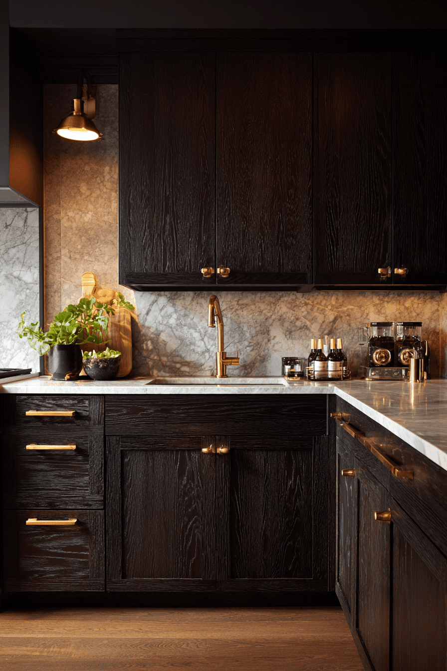 27 Dark Wood Kitchen Cabinet Ideas That Feel Timeless and Luxurious