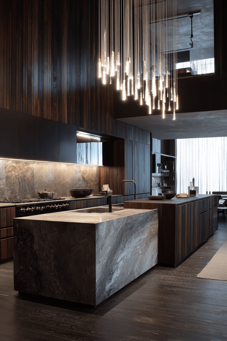 27 Dark Wood Kitchen Cabinet Ideas That Feel Timeless and Luxurious