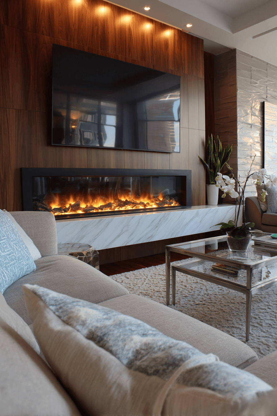 27 Modern Fireplace Ideas That Feel Both Cozy and Minimalist