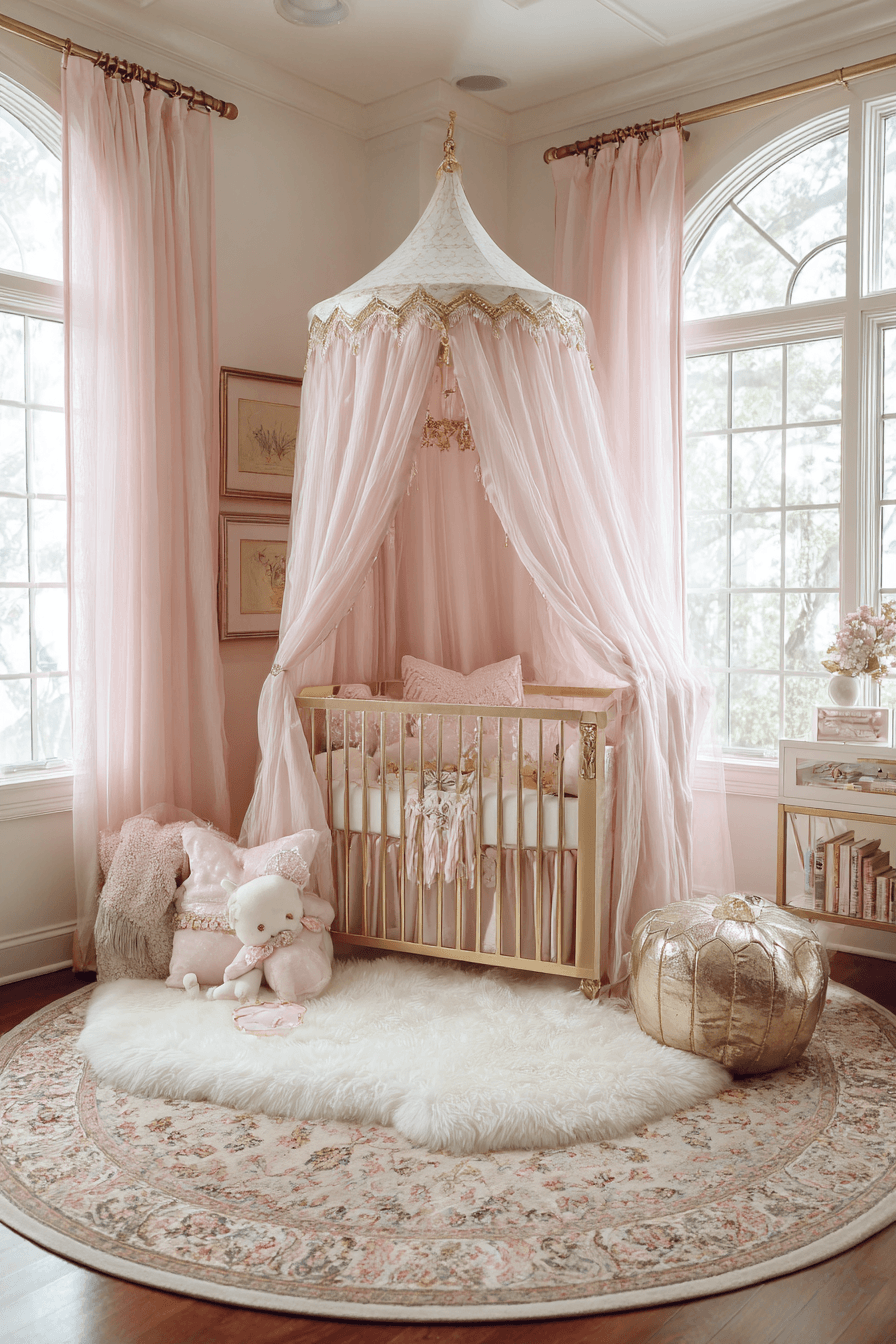 27 Nursery Room Ideas for a Girl That Are Cute Calm and Beautiful