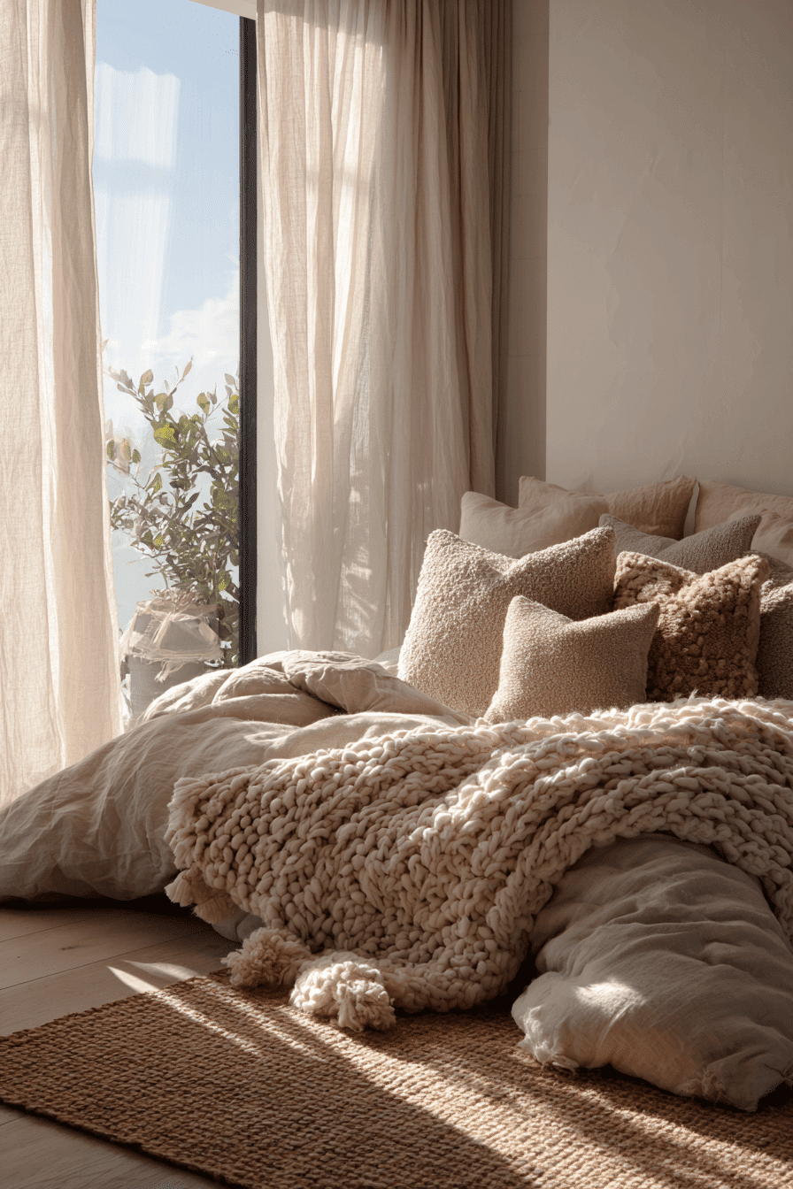27 Boho Chic Bedroom Ideas with Natural Textures and Layers