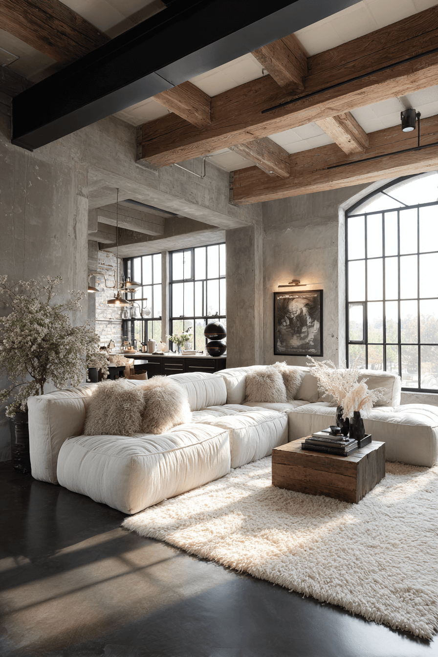 27 Industrial Loft Design Ideas for High Ceilings and Open Floor Plans