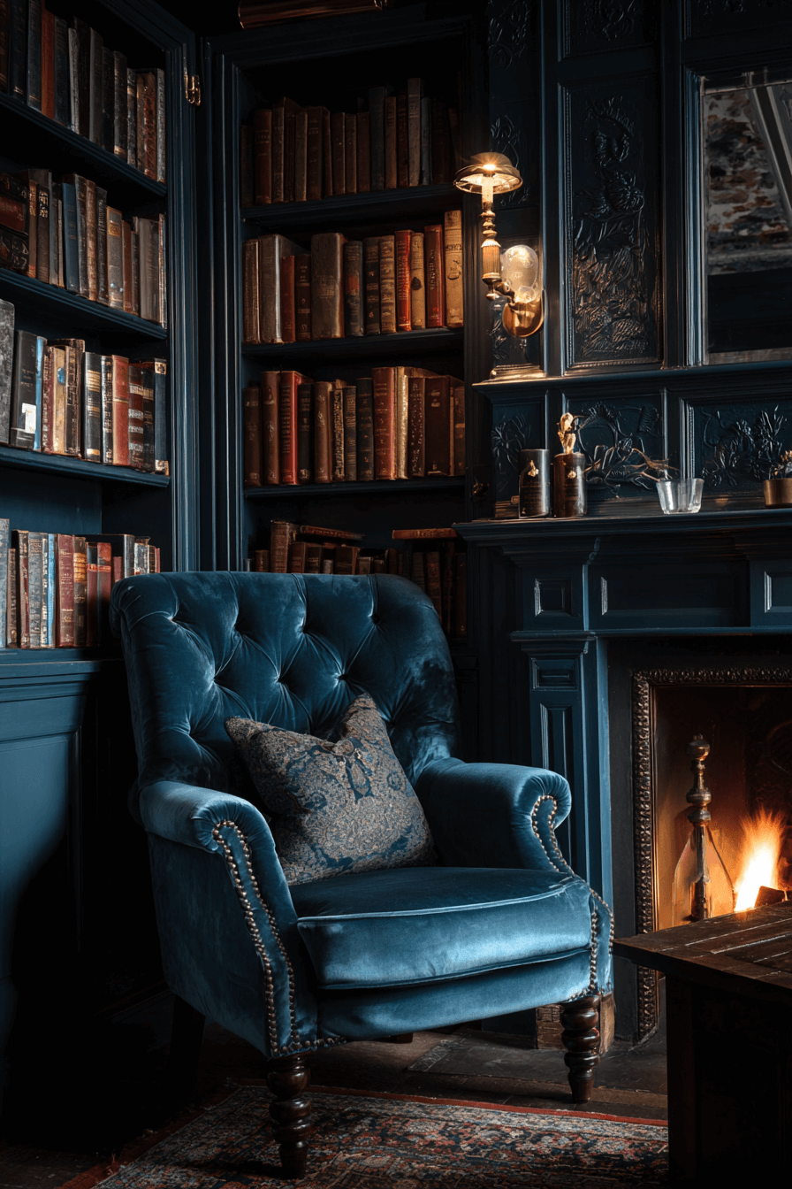 27 Dreamy Cozy Home Library Ideas for Book Lovers