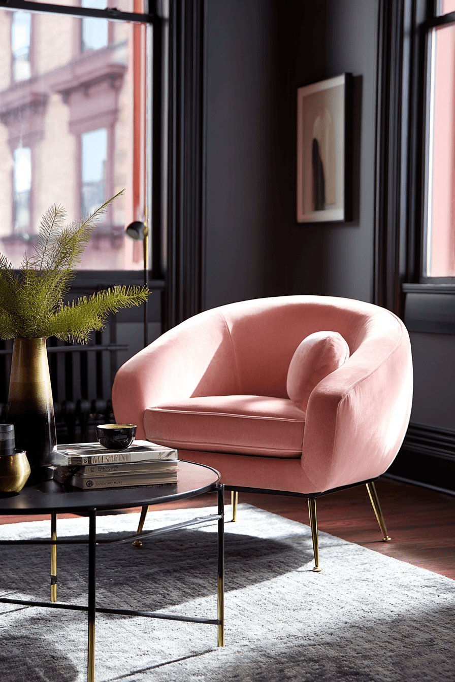 27 Gorgeous Pink Living Room Ideas to Brighten Your Space