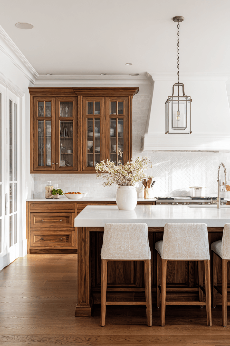 27 Walnut Kitchen Cabinet Ideas for a Warm and Timeless Home