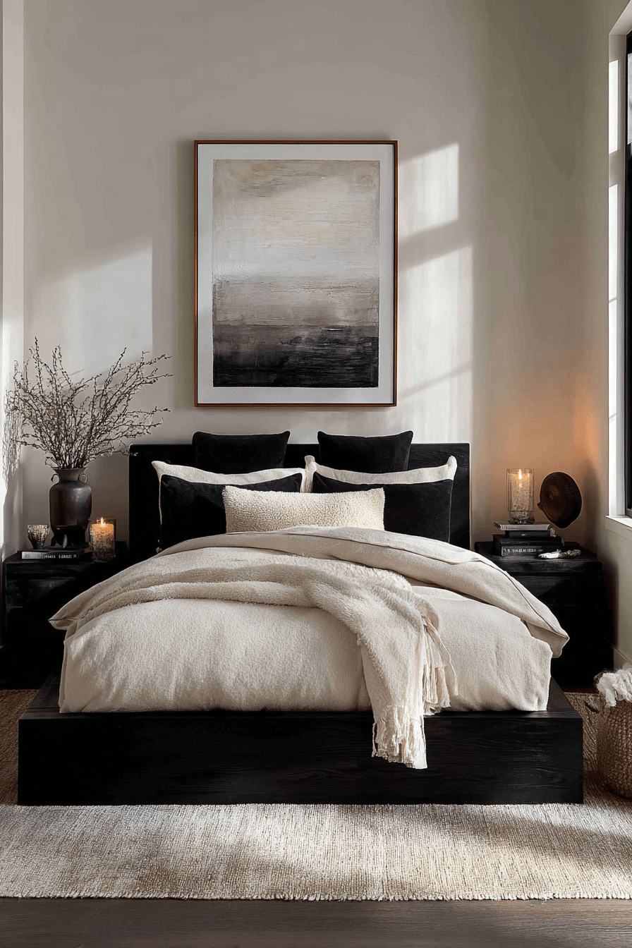 27 Black and Cream Bedroom Ideas for a Chic and Cozy Space