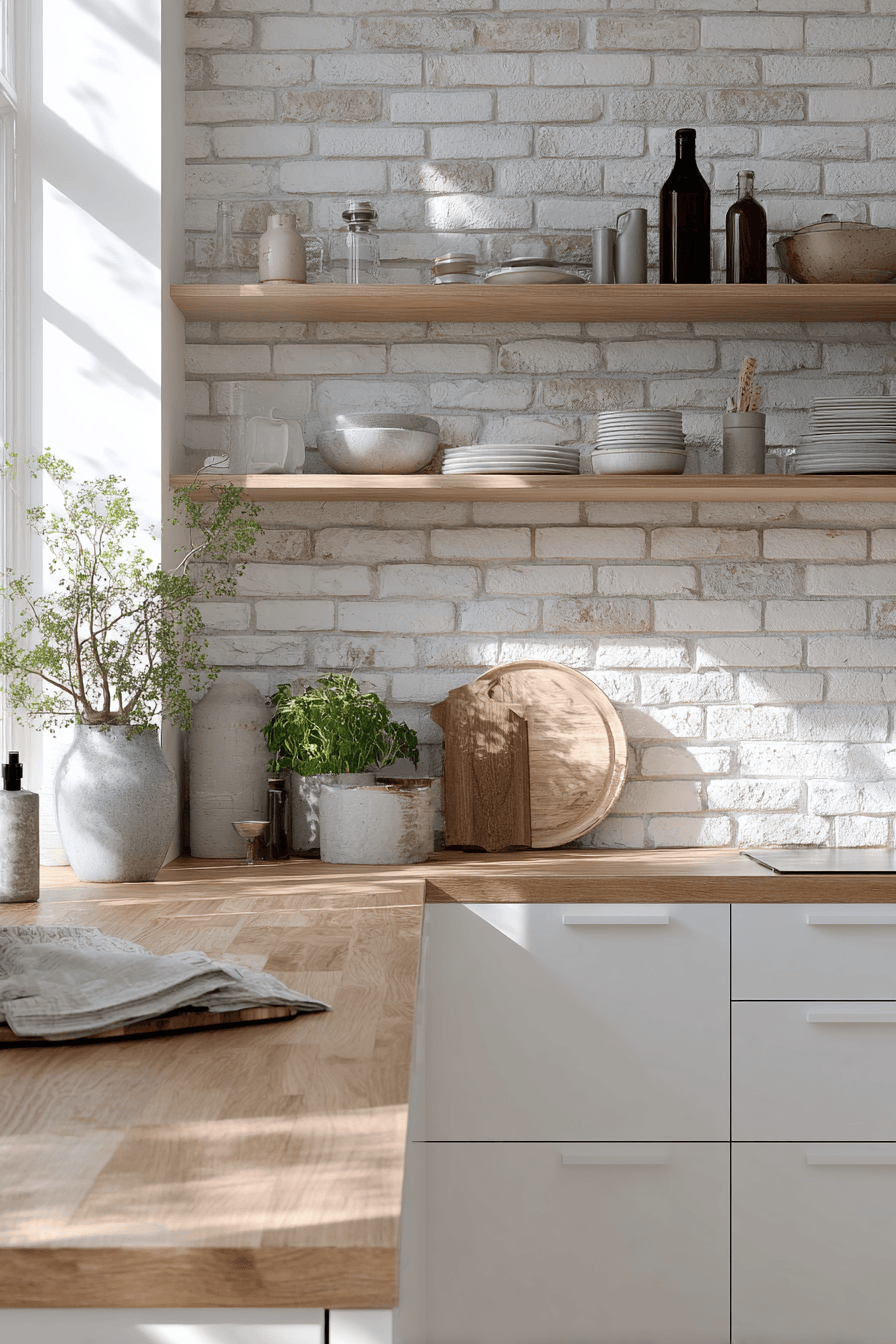 27 Brick Backsplash Kitchen Ideas That Add Instant Warmth