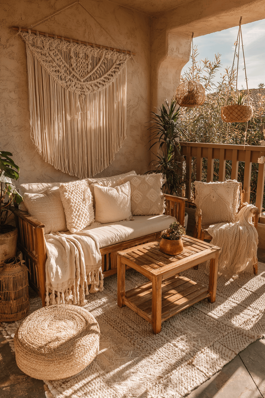 27 Boho Patio Ideas for a Cozy and Beautiful Outdoor Escape