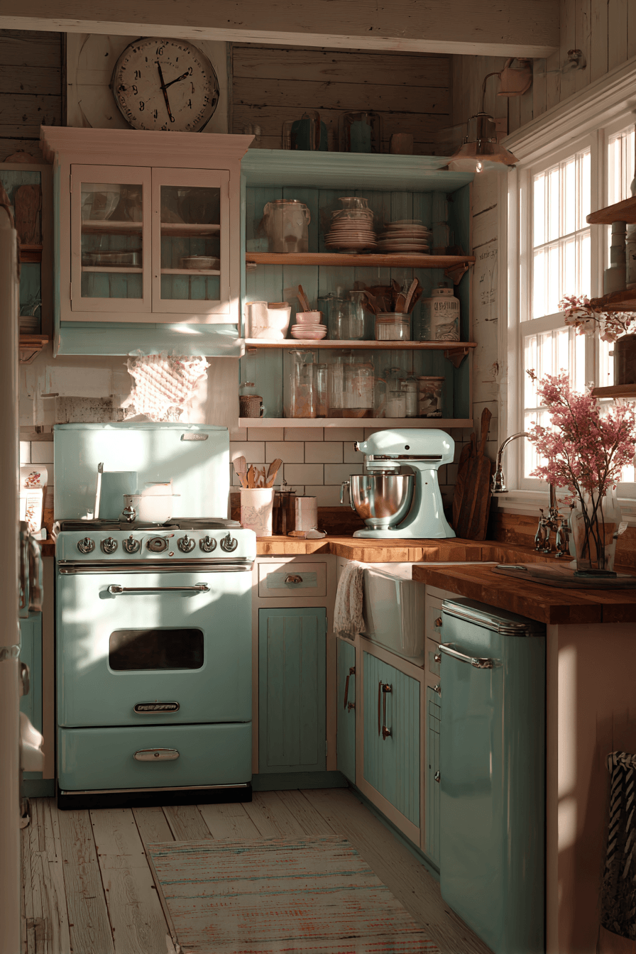 27 Vintage Kitchen Ideas for a Cozy and Timeless Home