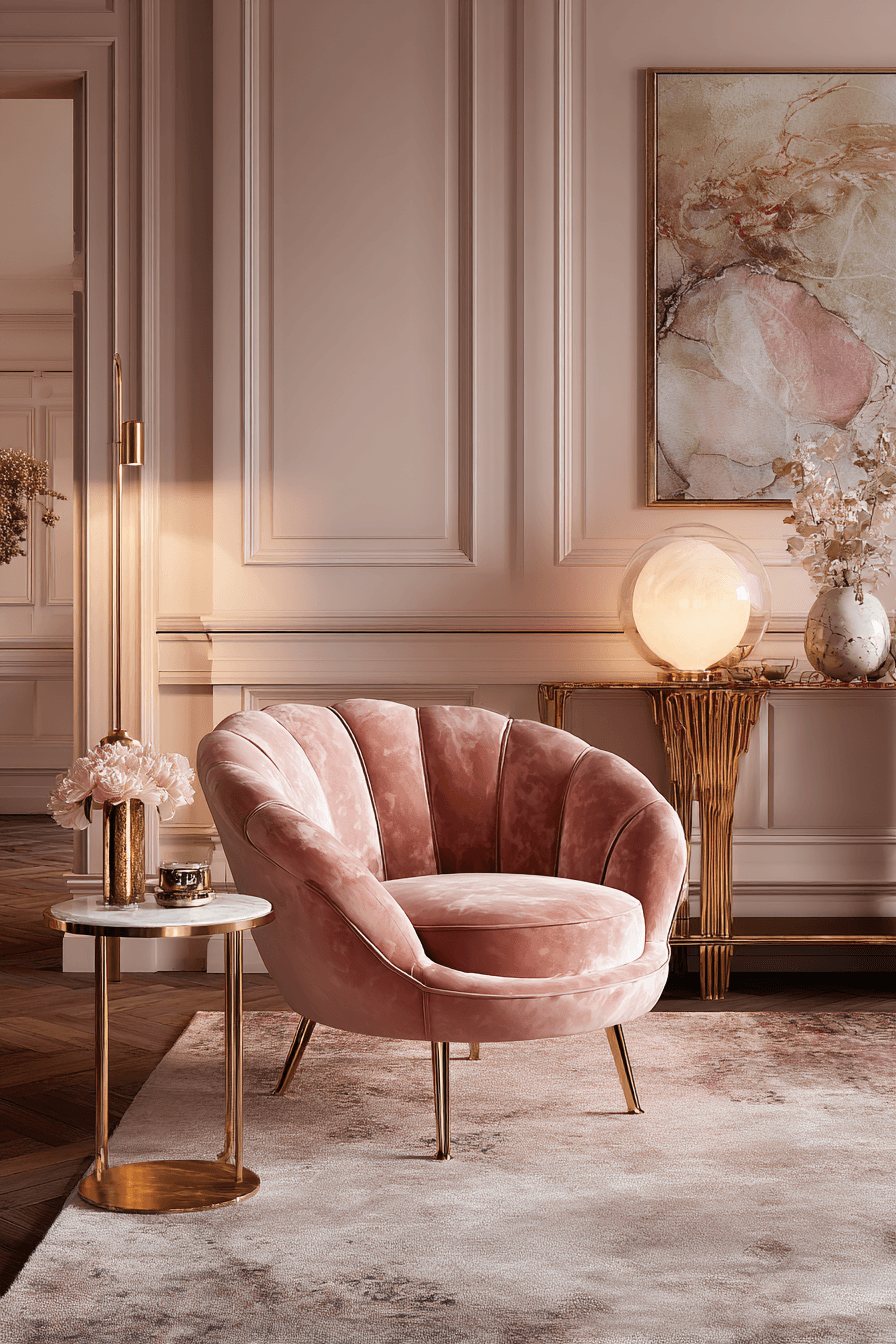 27 Gorgeous Pink Living Room Ideas to Brighten Your Space