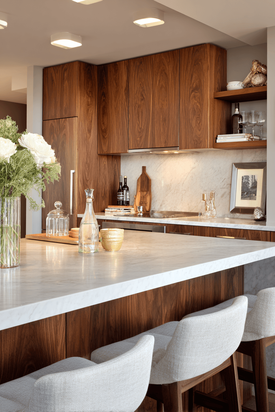27 Walnut Kitchen Cabinet Ideas for a Warm and Timeless Home